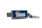Centon New England Patriots Edition NFL DataStick Keychain V2 8 GB USB 2.0 Flash Drive