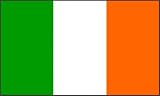 REPUBLIC OF IRELAND TRICOLOUR GREEN WHITE ORANGE FLAG
