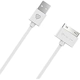 iPhone 4 4s Charger : Stalion&reg; Stable 30-Pin USB Sync Cable & Charging Dock Cord [Apple MFi Certified](White)(6.5Feet/2 Meter) for iPhone 2G/3G/3GS/4/4S: Pad 1st/2nd/3rd Gen: iPod Touch 1st /2nd/3rd/4th Gen: iPod Nano 4th/5th/6th Generation