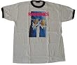 RAMONES - Knees - White / Black Ringer T-shirt