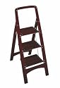 Cosco Rockford 11255MGY1 Wood Step Stool, 3-Step, Mahogany