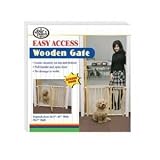 Vertical Wooden Gate With Door (26.5-44x 26.5h)