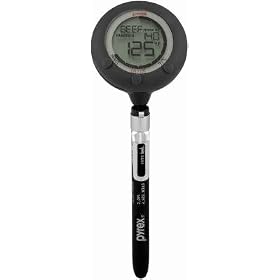 World Kitchen-Ekco 1083736 Pyrex� Digital Instant Read Meat Thermometer