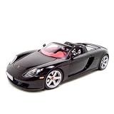 Porsche Carrera Gt Black 1:18 Diecast Model