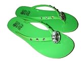 One Step Up Bling Sandals in Blue,Fuchsia, Green, Purple and Red