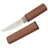 Citadel Knives 0412 O-Kibati Tanto Hand Forged Fixed Blade Knife with Rosewood Handle