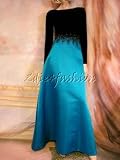 $8400 New OSCAR DE LA RENTA Silk Velvet Beaded Dress Gown 4