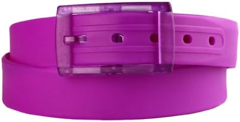 Silicone Golf Belt Rubber Jelly Belt One Size Fits All Purple