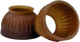 Roma Thick Bottom Ribbed Bell Boots