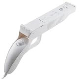  : Light Gun for Nintendo Wii Remote Control and Nunchuk, White