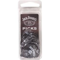 Peavey Jack Daniel's 351 Pearloid Guitar Picks - One Dozen Black Pearl Medium
