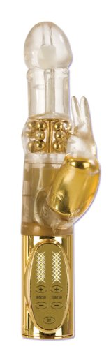 California Exotics Platinum Multi-Function Jack Rabbit, Gold