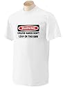 WARNING UNLESS NAKED DON'T LEAN ON THIS BMW Adult T-Shirt Various Colors