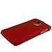 Aimo Wireless PNR930LPCLP003 Rubber Essentials Slim and Durable Rubberized Case for Pantech Perception R930 - Retail Packaging - Red