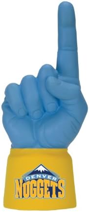 NBA Denver Nuggets Jersey with #1 Light Blue UltimateHand