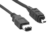 Sumnique - IEEE 1394 FireWire Cable (6-pin/4-pin) 1.8m