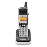 AT&T TL76008 5.8GHz 2-Line Digital Cordless Expansion Handset (Titanium and Metallic Charcoal)