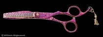 Kenchii Pink Poodle Grooming 44 Teeth Thinner