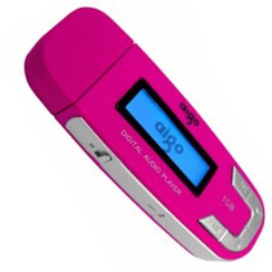 Childrens Toyshop  Electronics : Aigo A208 1GB MP3 Player with secure WMA9 support (Pink)