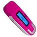 Aigo A208 1GB MP3 Player with secure WMA9 support (Pink)