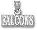 Air Force Falcons Solid Sterling Silver ''FALCONS'' Pendant