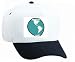 White Cap with distorted, earth, americas, continents, globe, planet