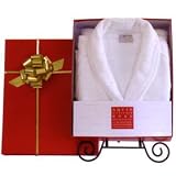 Review Aquis Towels  / Aquis Towels GB5654WH Holiday Robe In Gift Box