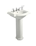 Bathroom Sink Pedestal by Kohler - K-2286-4 in White
