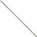 Precision Twist CO500-6 Cobalt Steel Extension Drill Bit, Gold Oxide Finish, Round Shank, Spiral Flu