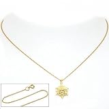 RN Caduceus Charm 18mm & 18 Chain 14k Gold