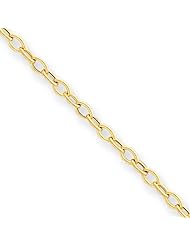 Ann Harrington Jewelry 14k Yellow Gold 3.3 mm Forzentina Chain
