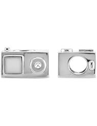 Storywheel® White Enamel iPod Bead / Charm in 925 Sterling Silver