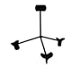 Rolling Steel Target Impact-22 Metal Spinner