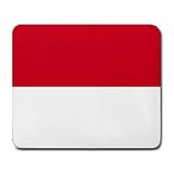 Indonesia Flag Mouse Pad