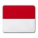 Indonesia Flag Mouse Pad