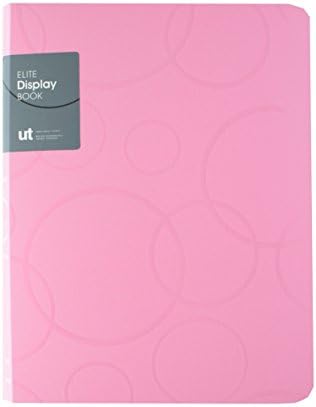 Shuter U2041W Showfile Sheet Protectors Presentation Book Display File Book 40 Pages for Office School Letter Size A4