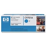 HP C9701A Compatible Cyan Toner Cartridge, Fits Color LaserJet 1500 2500