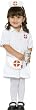 Kids Halloween Costume TODDLER Girl Cute Nurse Outfit Girls Toddler Size 2-4