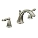 Moen T4943BN Brantford Two-Handle Low Arc Roman Tub Faucet without Valve, Brushed Nickel