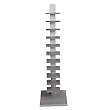 SEI Metal Spine-Style Book Tower
