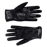 Harley Davidson Women's Perforated Full Finger Gloves--NEW for 2009. Genuine leather with micro perforations to allow the hand to breathe while still offering full-finger coverage. Embroidered Harley-Davidson hook & loop touch fastener. 98346-09VW