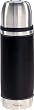 Trudeau Boardroom 17-Ounce Vacuum Insulated Bottle, Black