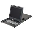 Belkin 17FT OMNVW ENT 1U CNSL-W/KVM 1X8 KVM W/KB/MS/TFT ( F1DC108C )