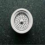 Blanco 950-332 Deluxe Kitchen 3-1/2-Inch Basket Strainer, Chrome
