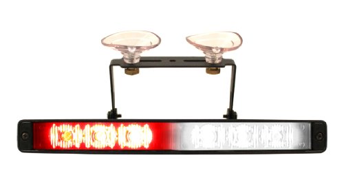Red/White ULB9S Star Burst Mini-Phantom Undercover LED Lightbar On Sale