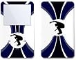 Ollie Blue Design iPod classic 80GB/ 120GB Protector Skin Decal Sticker