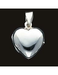Sterling Silver Domed Heart Locket