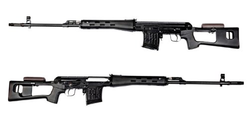 WE-TECH　ドラグノフ　ガスブローバック BK