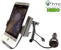 HERBERT RICHTER HTC Hero Smartphone Air Vent Car Kit Mount + Car Charger