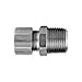 VULCAN-HART Brass Male Connector 1/4" OD Tubing x 1/4" NPT 414700-2